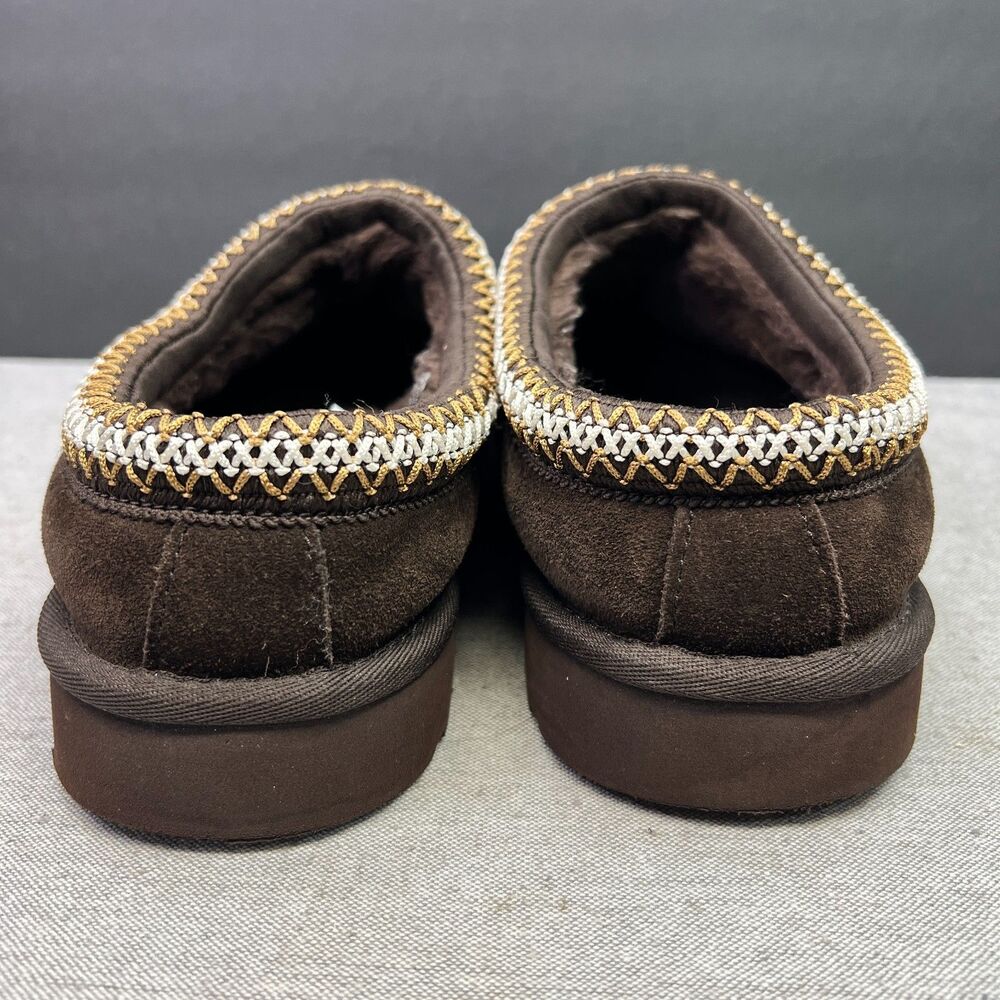 Ugg Tasman II Men's Size 10 Dusted Cocoa Brown Slippers - Picture 6 of 9